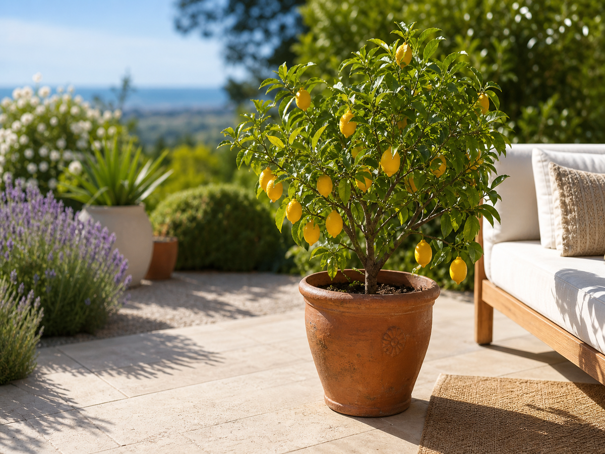 emplacement du citronnier