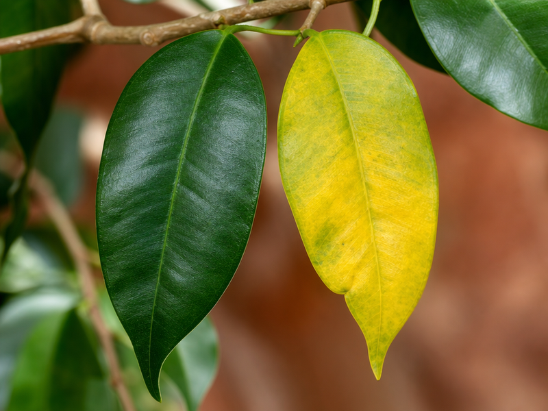 ficus perd ses feuilles pourquoi que faire feuilles jaunes tombent causes