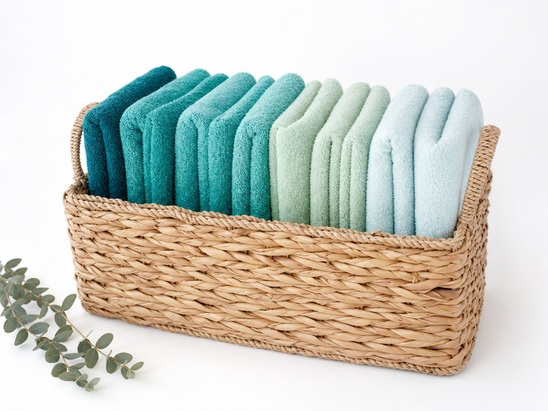 pliage serviette en rectangle Marie Kondo