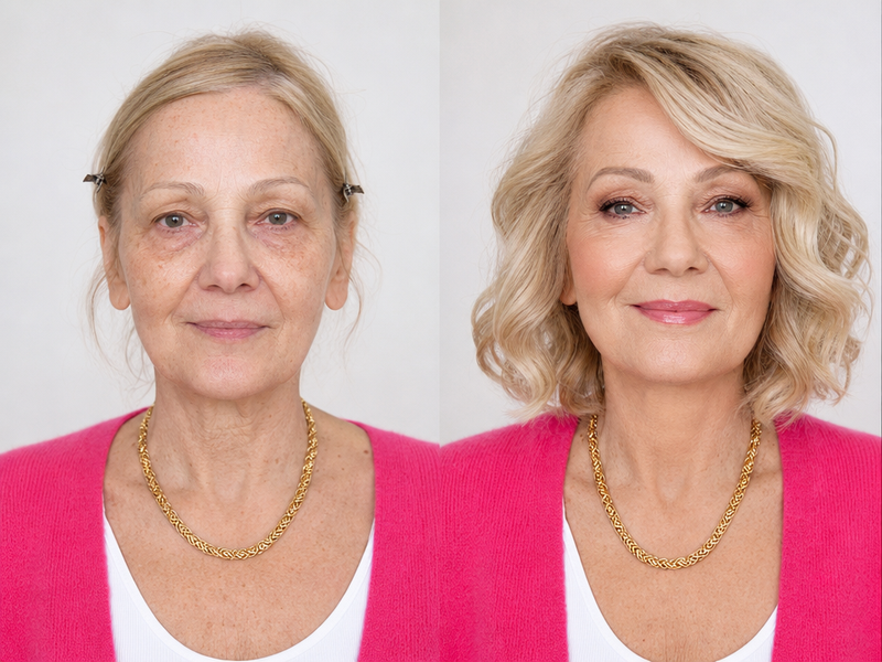 quel fard à paupière à 60 ans anti âge choisir paupieres tombantes yeux bleus femme