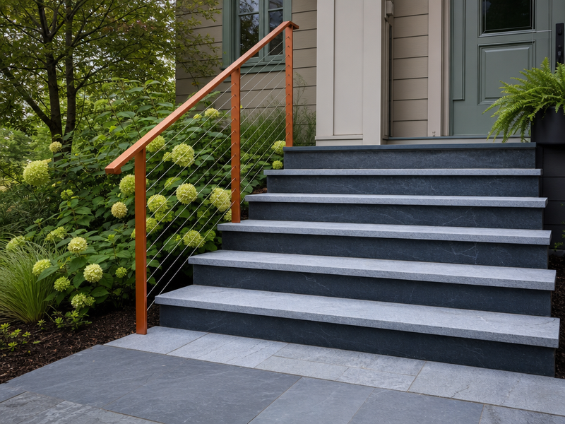 carrelage escalier extérieur moderne 2026