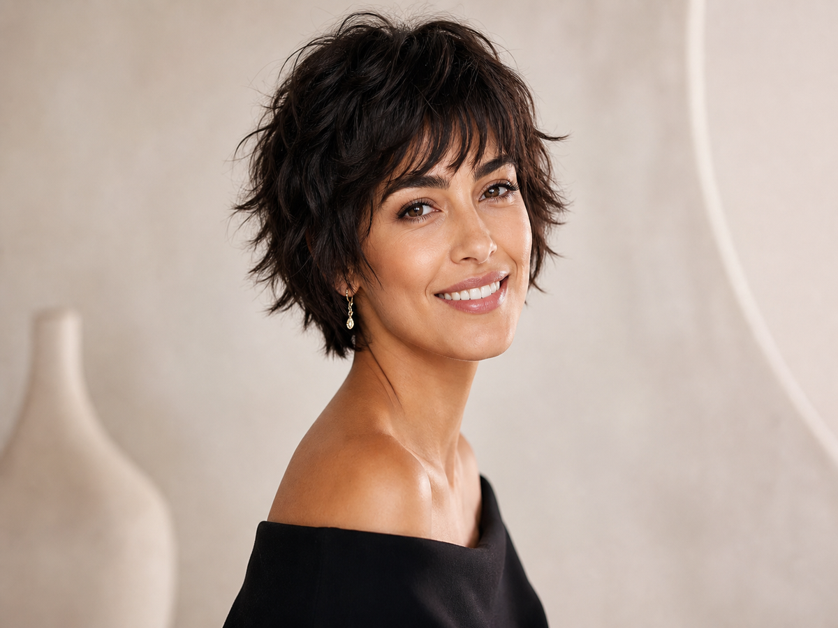 tendance coupes courtes femme été 2023 shaggy pixie cut bob mullet shixie haircut halle berry