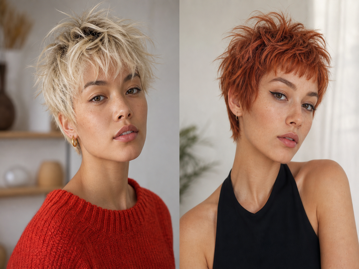 tendances coupe cheveux court femme shaggy pixie mullet bob shixie haircut femme été 2023
