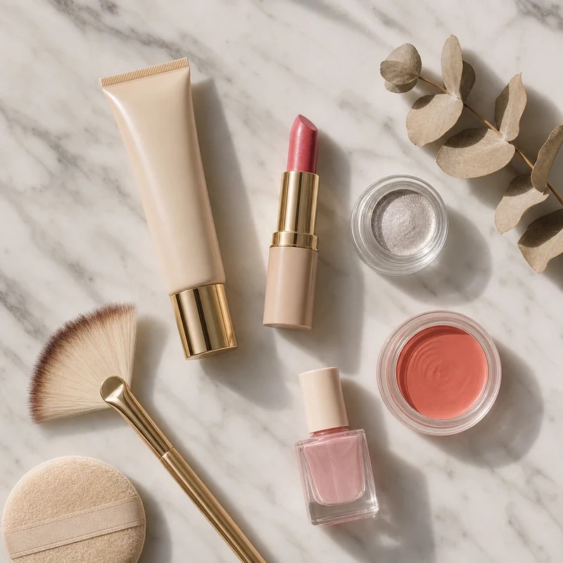 Trousse française et vegan pour reproduire les cinq looks maquillage été 2026
