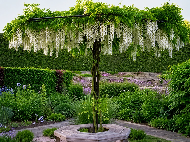 Parasol vivant : créer un abri végétal avec des plantes grimpantes