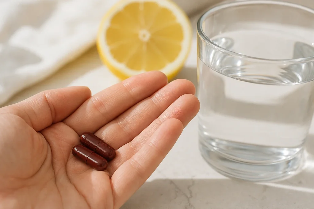 Gélules de fer bisglycinate et vitamine C
