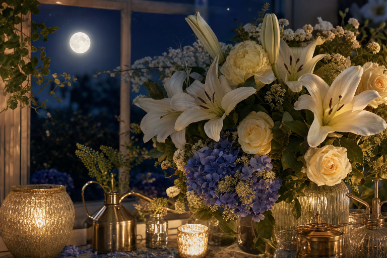 Mercredi 29/7 : pleine lune en Verseau, le grand jour des fleurs